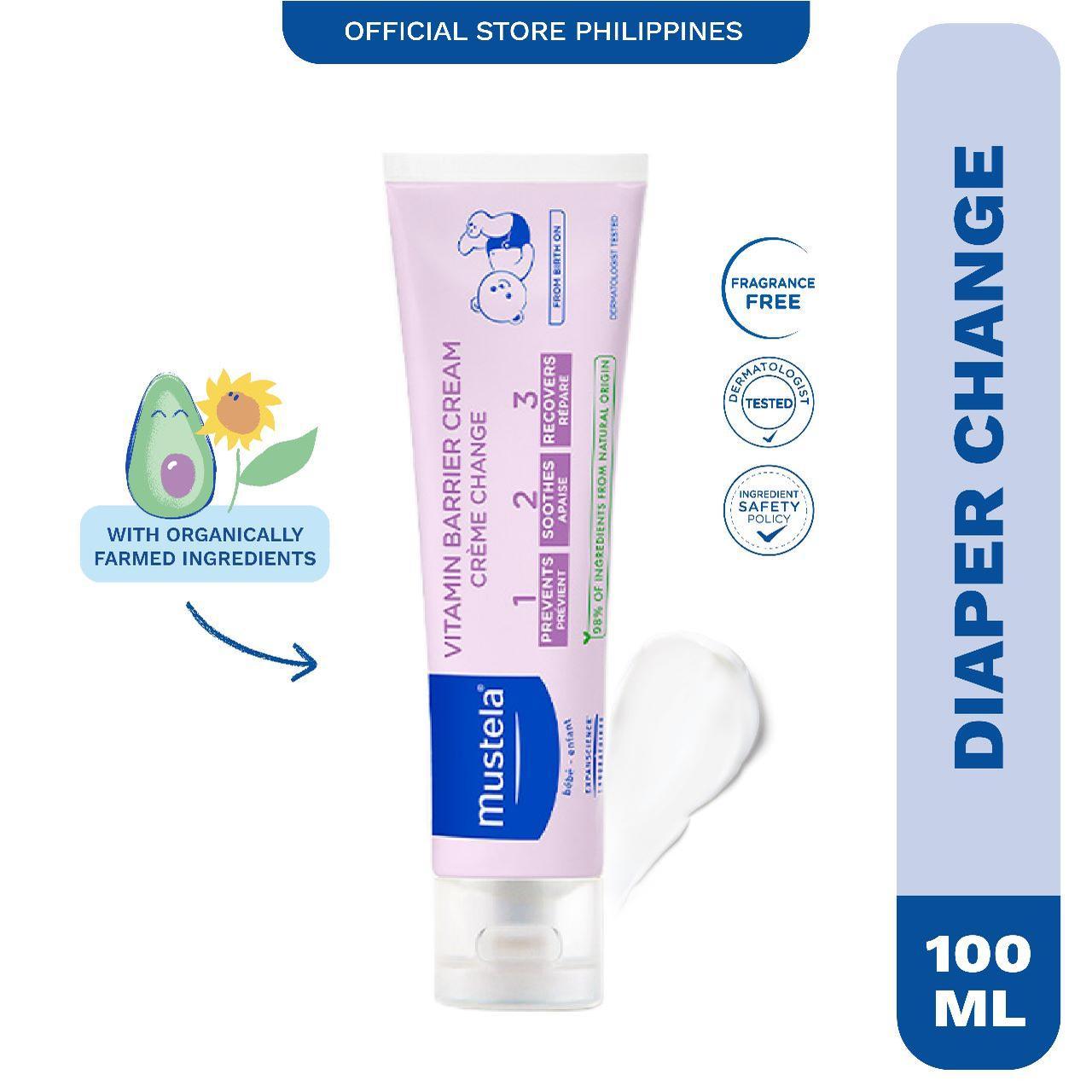 🧴 Mustela Vitamin Barrier Cream 100ml (V2) – Advanced Protection for Baby’s Delicate Skin 🧴