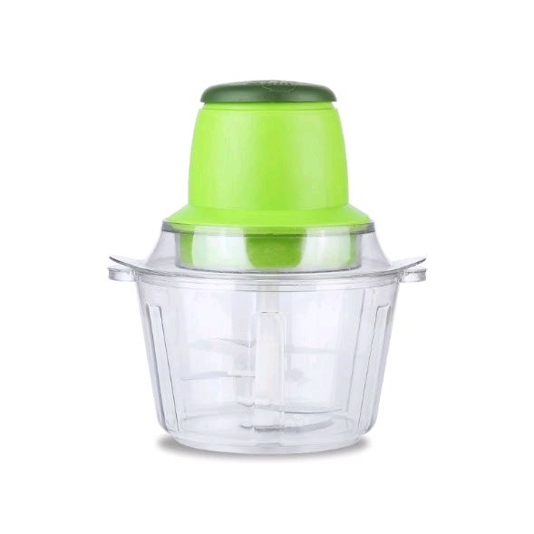 2L Plastic Multifunction Electric Kitchen Chopper Food Meat Grinder Green Color
