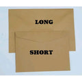 Brown Envelopes 50's Long & Short for Office & School Supplies - Versatile 50PCS/Pack Stationery