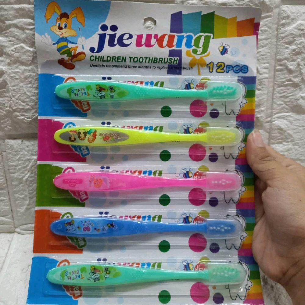 12-Pack Kids Toothbrushes - Soft Bristles for Children Ages 3-12 | Oral Care Set with Fun Colors | BPA-Free & Gentle on Gums