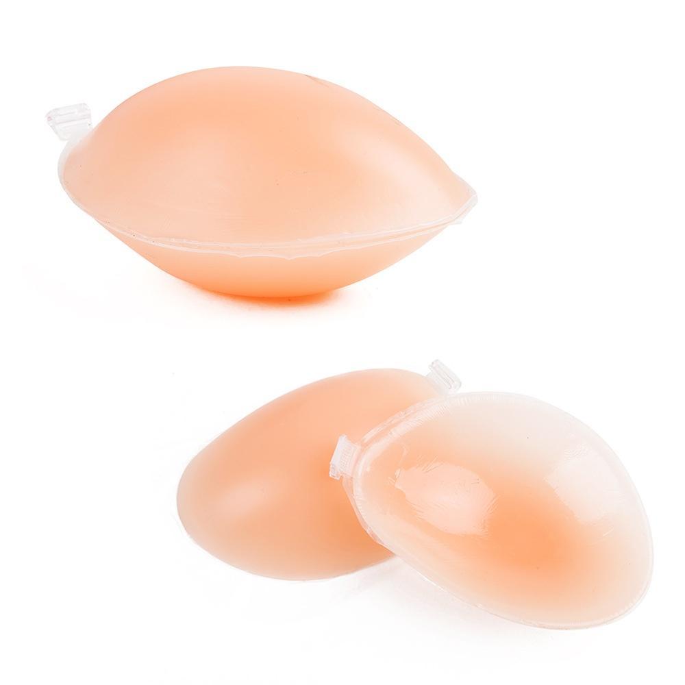 Reusable Silicone invisible bra inserts Pads Push Up Enhancer Breast Strapless sizeA/B/C