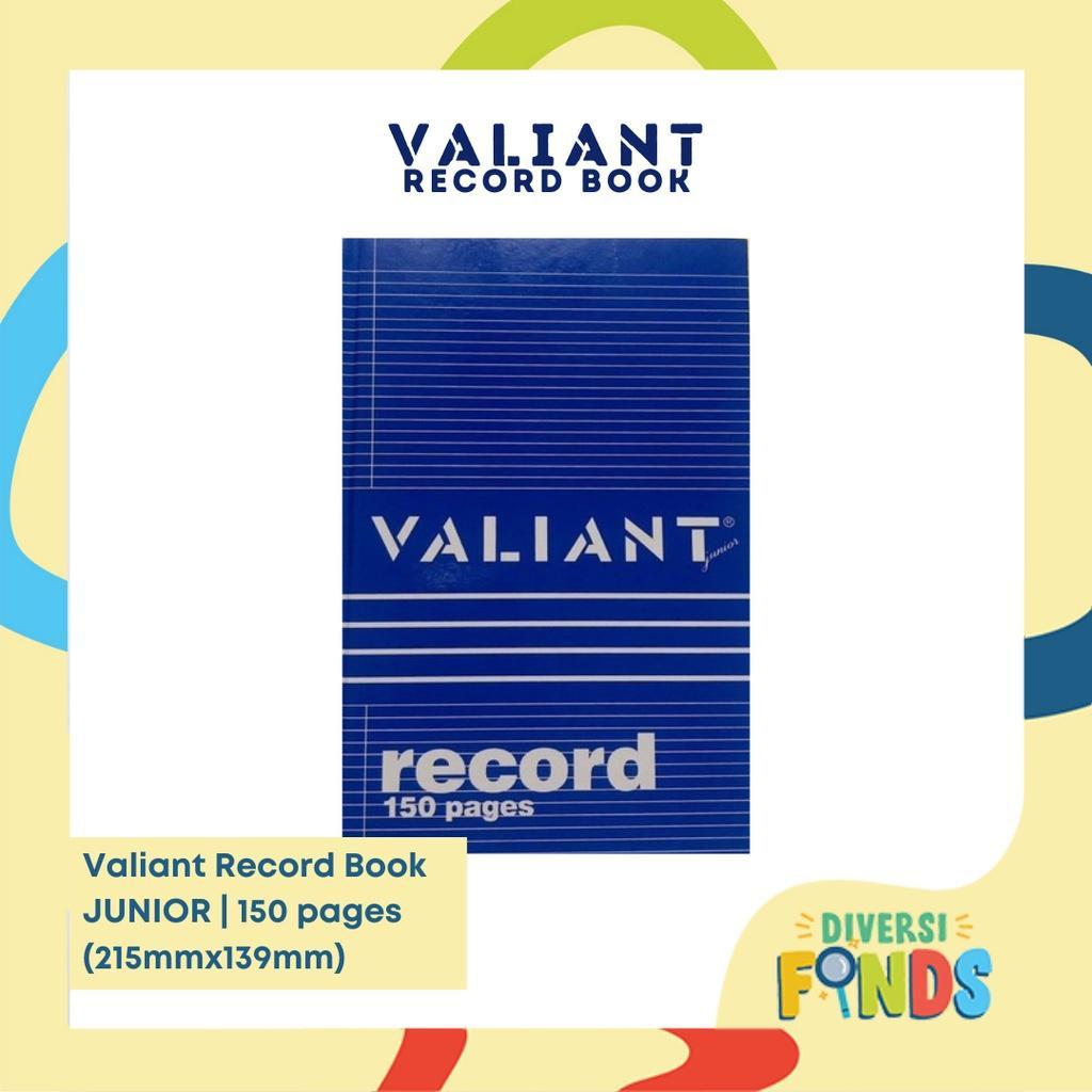 VALIANT RECORD BOOK STANDARD SIZE AVAILABLE 150PAGES, 200PAGES, 300PAGES, 500PAGET