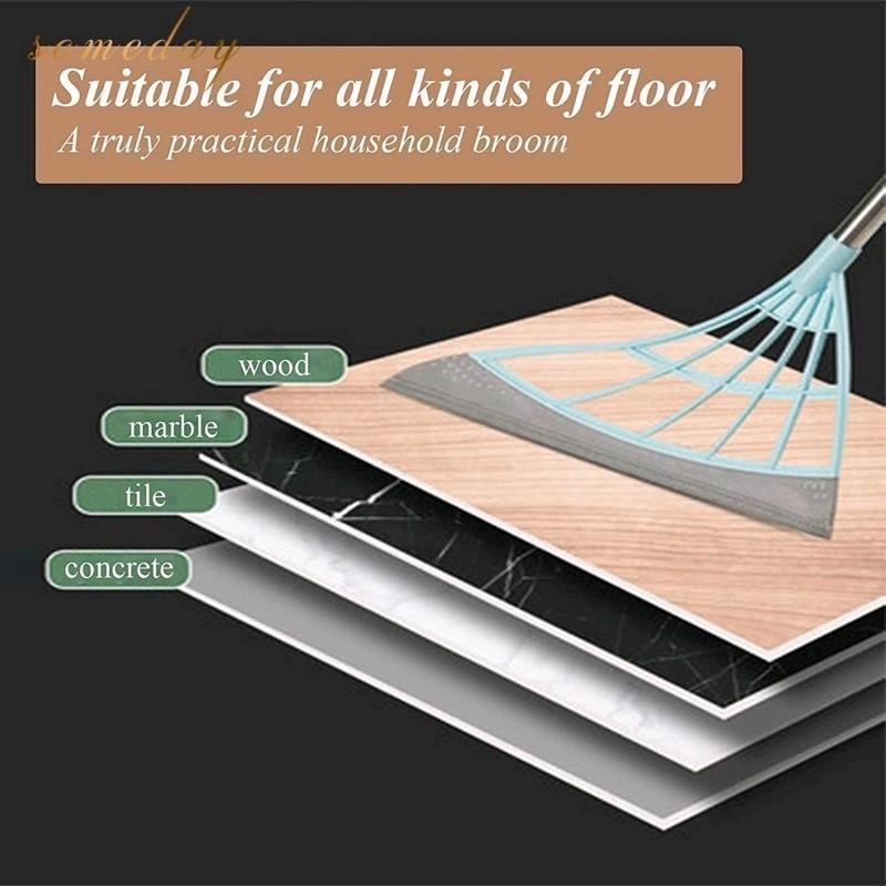 MAGIC BROOM TO CLEAN FLOOR SURFACE AND REMOVE DIRT AND HAIR HOUSEHOLD SILICON MOP