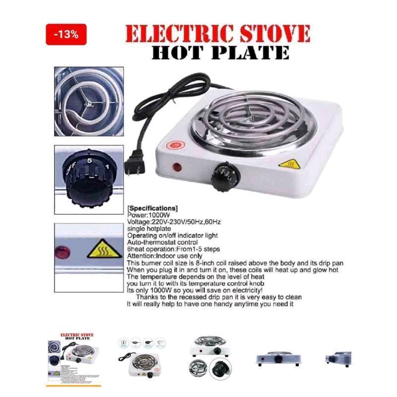 Electric Cooker Single/Double Hot Plate 1000watts single/2000watts double