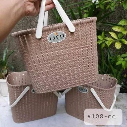 (BUY 2 TAKE 1) Rectangular Basket made of knitted rattan
