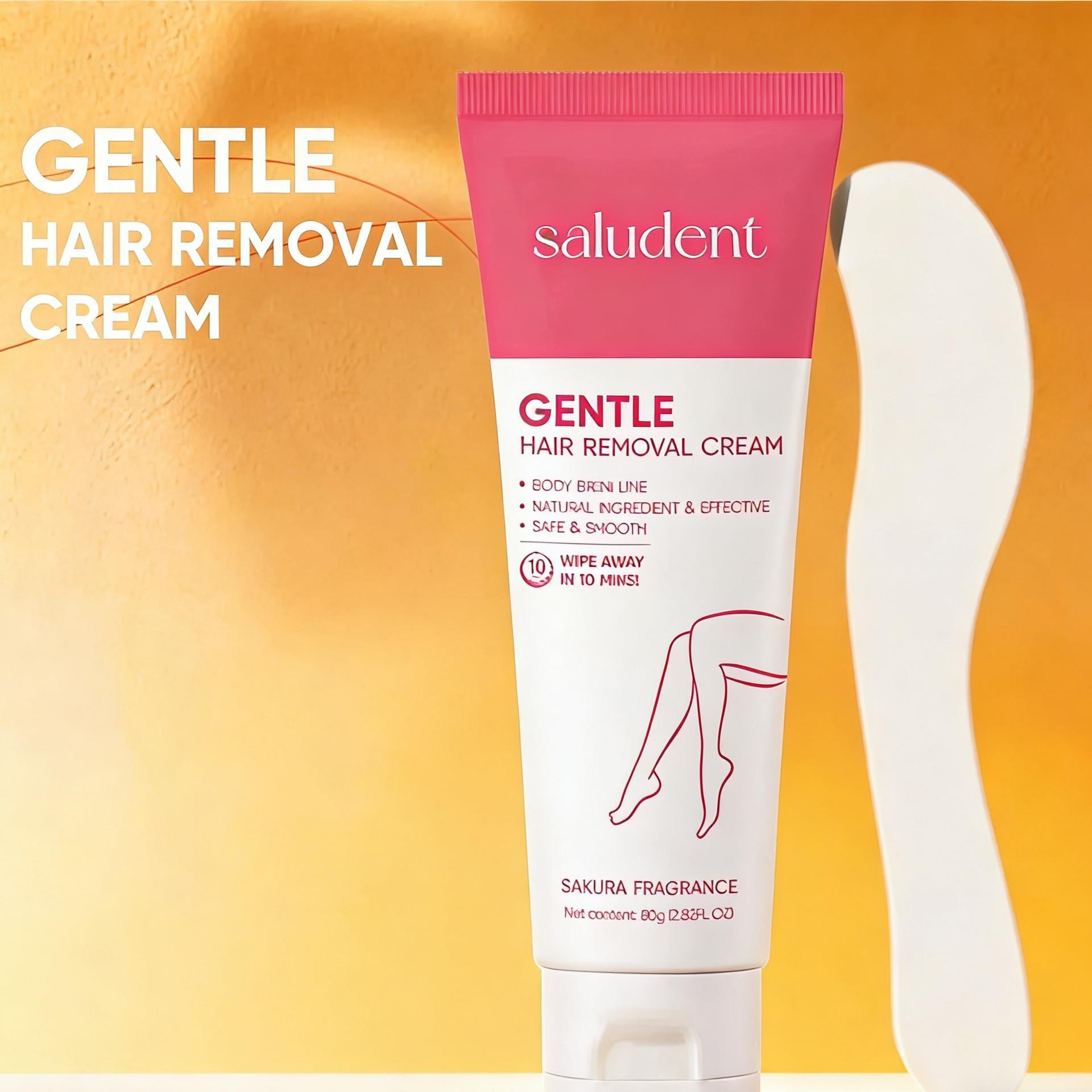 Saludent 2in1 Hair Removal & Aloe Vera Whitening Set (Hair Removal Cream + Whitening Gel) Walang Sakit na Makinis na Balat Nagpapaputi Best Seller PH Body Care Banayad na Pangangalaga sa Balat