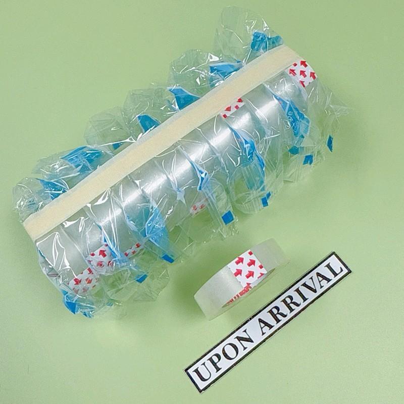 ARMAK Heavy-Duty Clear Tape - 1/2 at 3/4 na Pulgada, Walang Bakas at Sobrang Tibay (12-Roll Bundle)