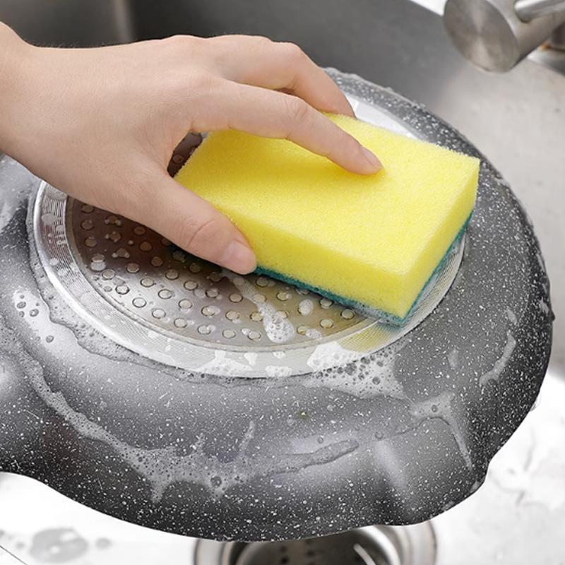 [Buy1 Take1 ]High-density Dipped Double-Sided Dishwashing Sponge Kitchen Cleaning Sponge