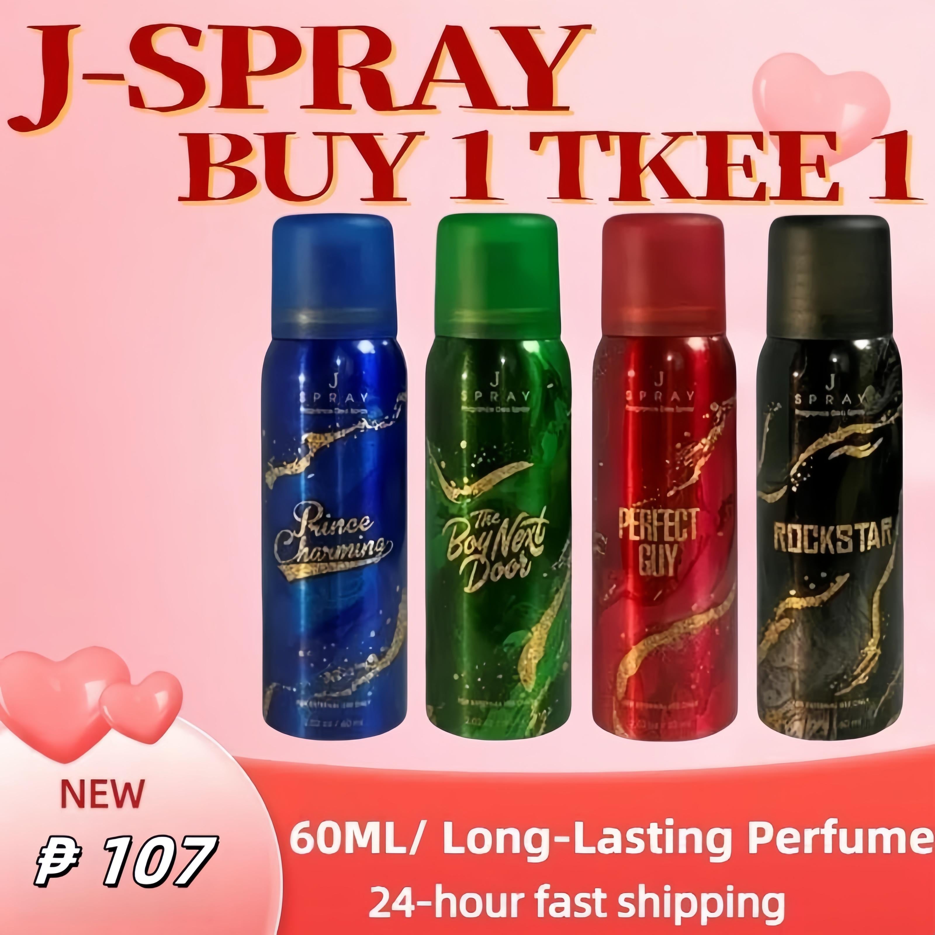 [COD] J-SPRAY DEO FRAGRANCE PARA SA MGA LALAKI 60ML PABANGO BAGONG Pangangalaga sa Katawan,Pabango,Pang-araw-araw,Marangya,Mabango,Aroma,Kosmetiko,Cologne