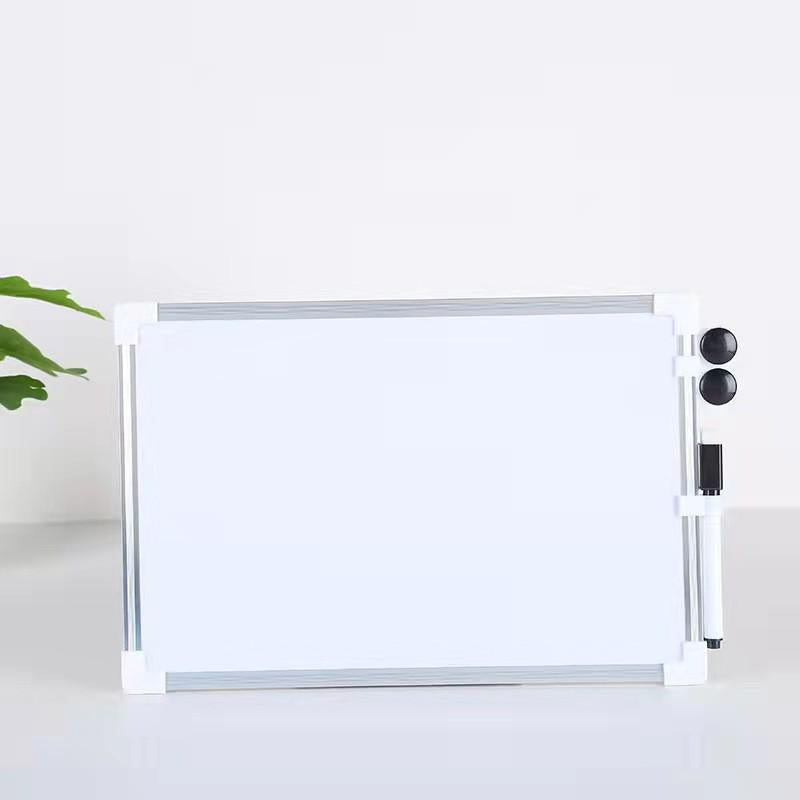 Magnetic Whiteboard Wall Mounted - 8x12 & 10x14 Pulgadas (20x30 ) - Space Saving Dry Erase Board para sa Bahay, Opisina, Silid-Aralan - Kasama ang Clipboard Feature