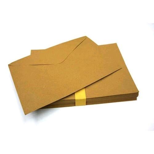 Brown Envelopes 50's Long & Short for Office & School Supplies - Versatile 50PCS/Pack Stationery