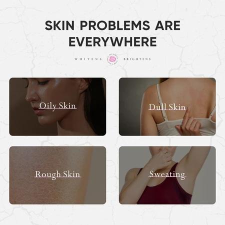 Kavouge Bleaching Soap Whitening Booster Niacinamide Face&Body Care Cleaning Arbutin LicoriceExtract