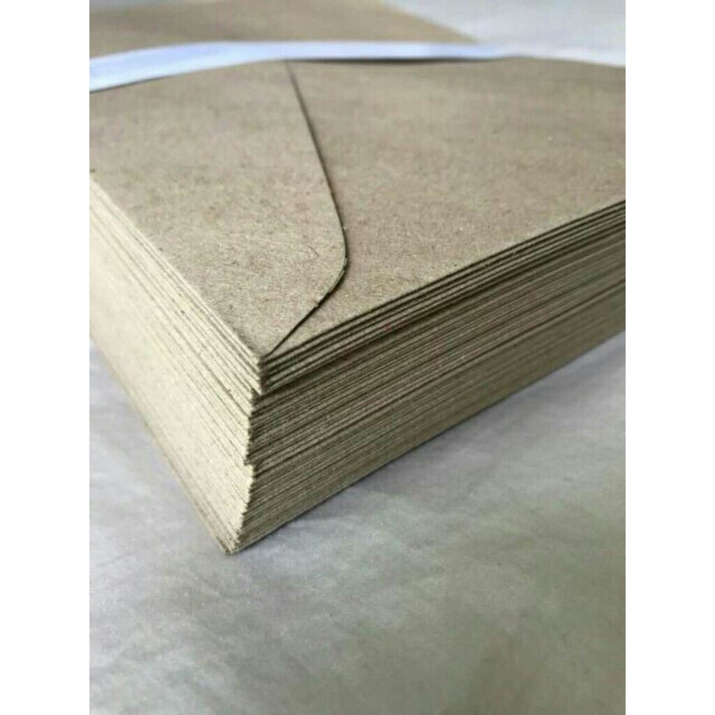 Brown Envelopes 50's Long & Short for Office & School Supplies - Versatile 50PCS/Pack Stationery