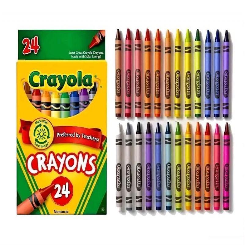 CRAYOLA ORIGINAL 8S, 16S, 24S, JUMBO SOLD PER SET