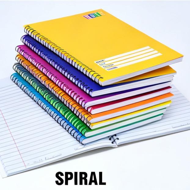 BRIGHTS Notebook Variety Pack 10 Pads – Writing/Composition/Spiral/Yarn
