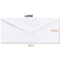 【WHOLESALE PRICE】500PCS White Envelopes ✨ Long & Short Sizes | Perfect for Business, Mailing & Events | Cash on Delivery (COD)