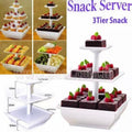 3-Layer Snack Cupcake Rack for Home Organizers