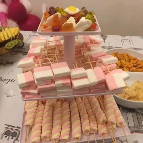 3-Layer Snack Cupcake Rack for Home Organizers