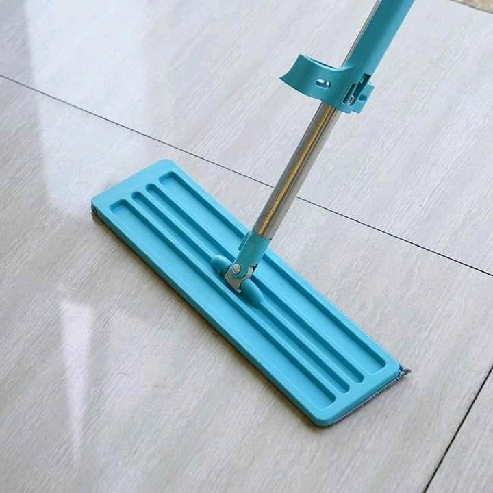 ROTATION FLAT MOP FLOOR CLEANING MICROFIBER  SQUEEZE MOP FLOOR CLEAN