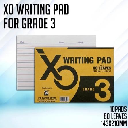 10PCS Grade 1-4 Writing Pads 80 Leaves Each 210mm x 143mm School Paper for Young Learners Ideal for Handwriting and Academic Skills
