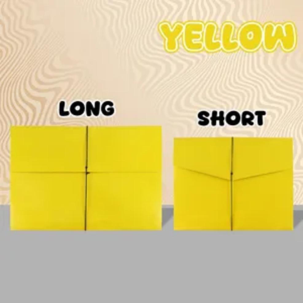 FCI Assorted Color Expanding Envelope Long/Short - High-Quality Durable Material, Tear-Resistant, Expandable Design, Secure Closure, Ideal for Office, School, Home