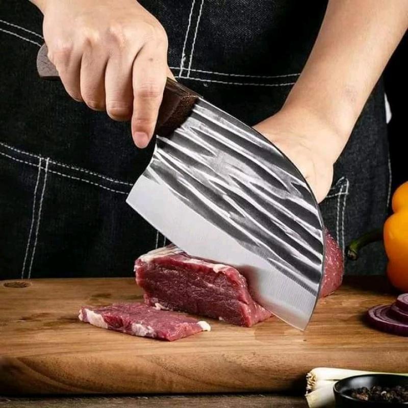 Kutsilyo sa Kusina Maso Hindi Kinakalawang Bakal na Kutsilyo ng Chef Panghiwa ng Karne Talim