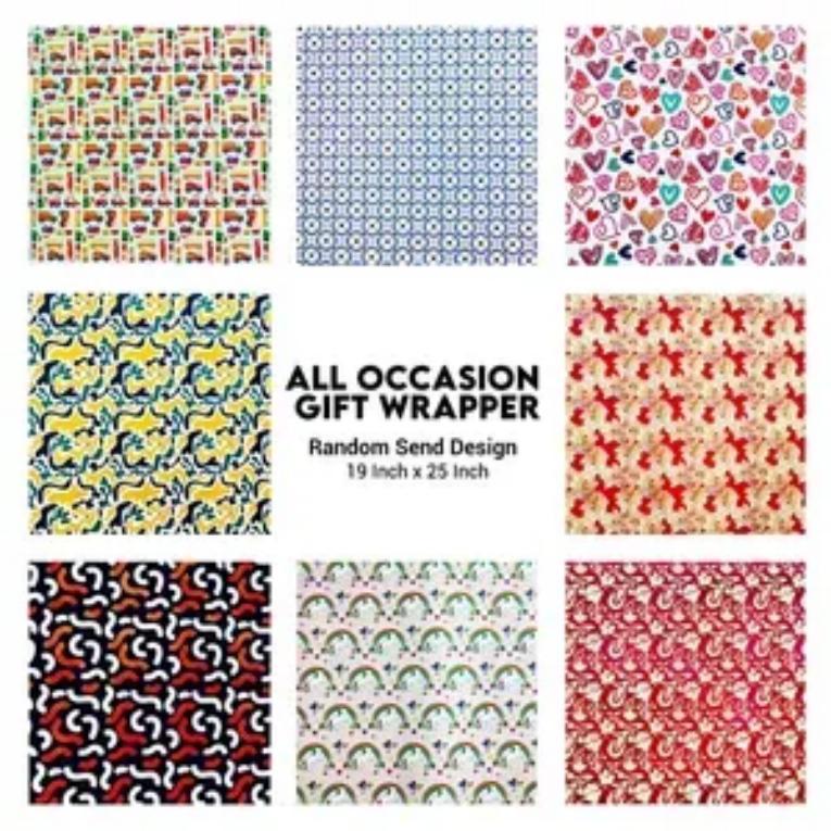FCI Gift Wrapper（Wedding / Birthday / All Occasion）10/20/50PCS