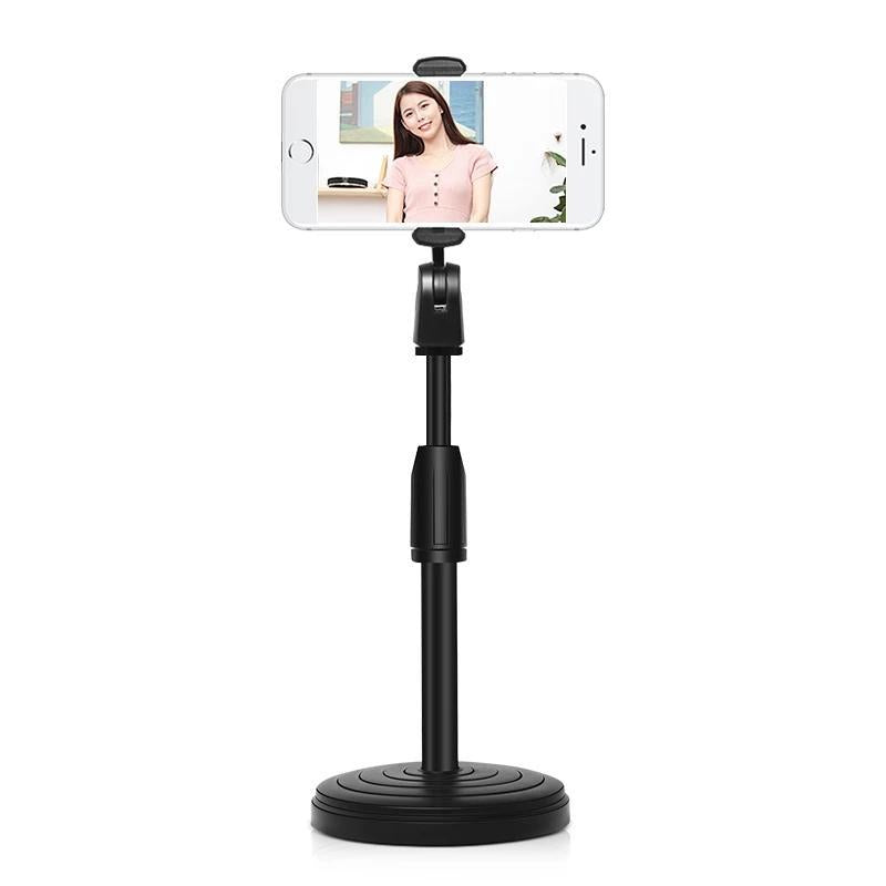 360 Degree Rotatable Desktop Phone Holder Multifunctional Portable Phone Live Bracket Adjustable