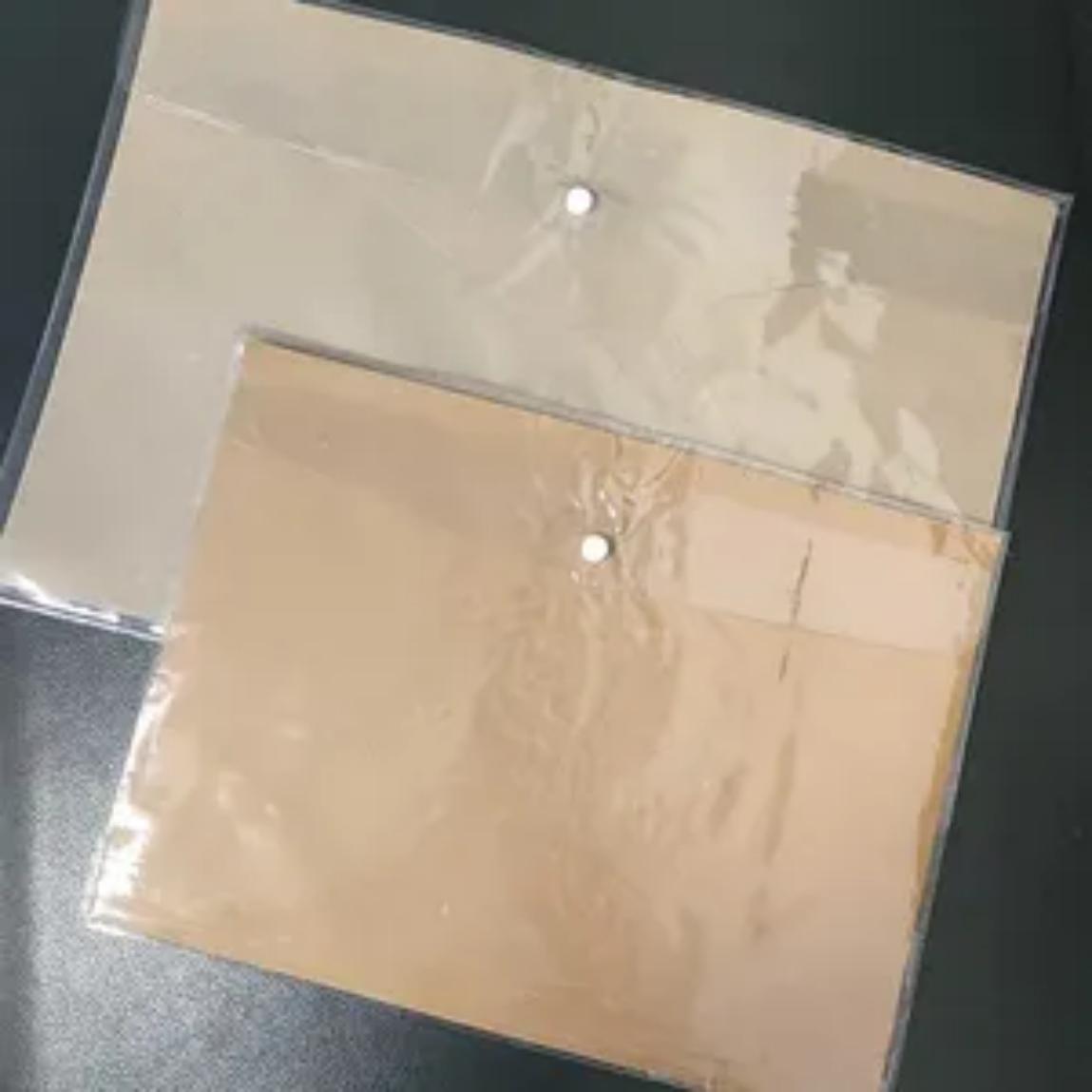 Plastic & Brown Paper Envelope - High-Quality Thick Kraft Paper & Durable Plastic - Waterproof & Dustproof Design - Standard Size for Office School Home & Mailing Use