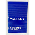 VALIANT RECORD BOOK STANDARD SIZE AVAILABLE 150PAGES, 200PAGES, 300PAGES, 500PAGET