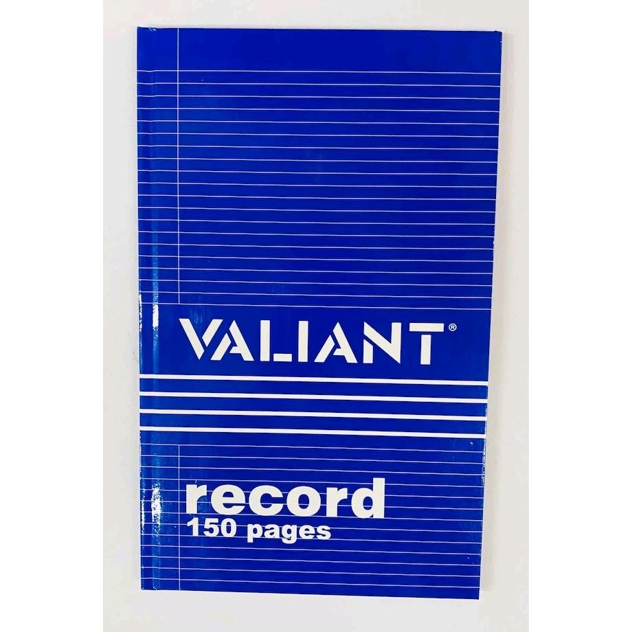 VALIANT RECORD BOOK STANDARD SIZE AVAILABLE 150PAGES, 200PAGES, 300PAGES, 500PAGET