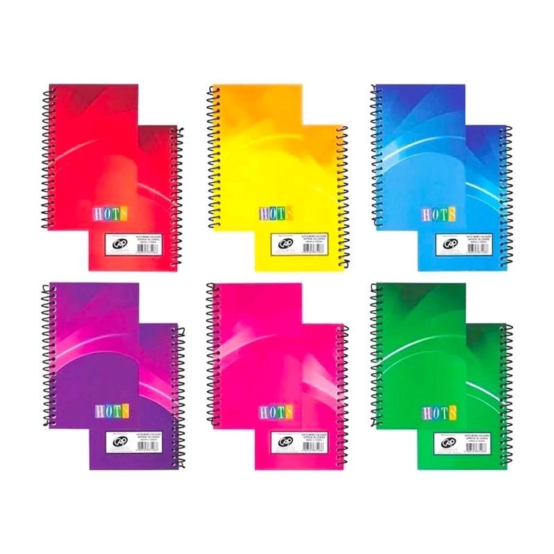 HOST SPIRAL Maliit na Kuwaderno (10 Piraso) Pocket Notebook Panustos sa Paaralan at Opisina