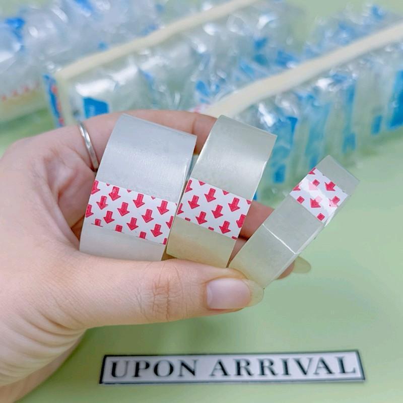 ARMAK Heavy-Duty Clear Tape - 1/2 at 3/4 na Pulgada, Walang Bakas at Sobrang Tibay (12-Roll Bundle)