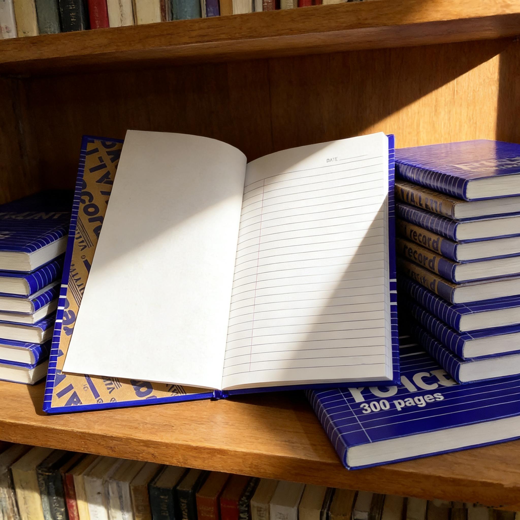 VALIANT Record Book | Premium Hardcover Notebook (200/300/500 Pahina) – Matibay na Kuwaderno sa Opisina at Eskuwelahan