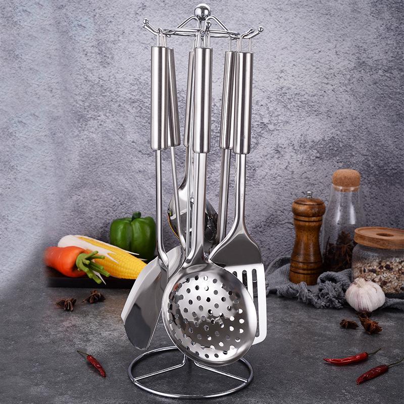 Stainless Steel Kitchen Utensil Tool Set for Modern Kitchen（7PCS）