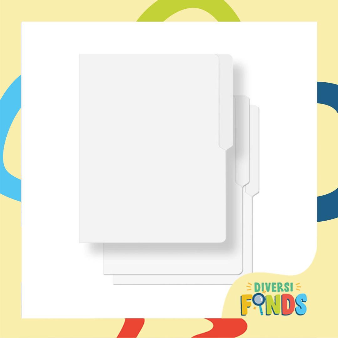 Random Brand 14pt Paper Folders (Short/Long, 100pcs)