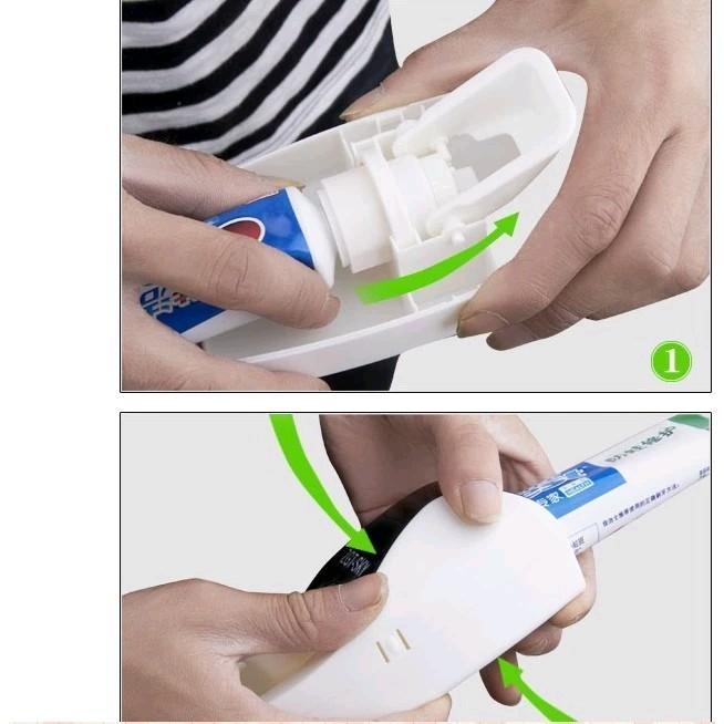 Toothbrush holder and electric toothpaste dispenser Plastic