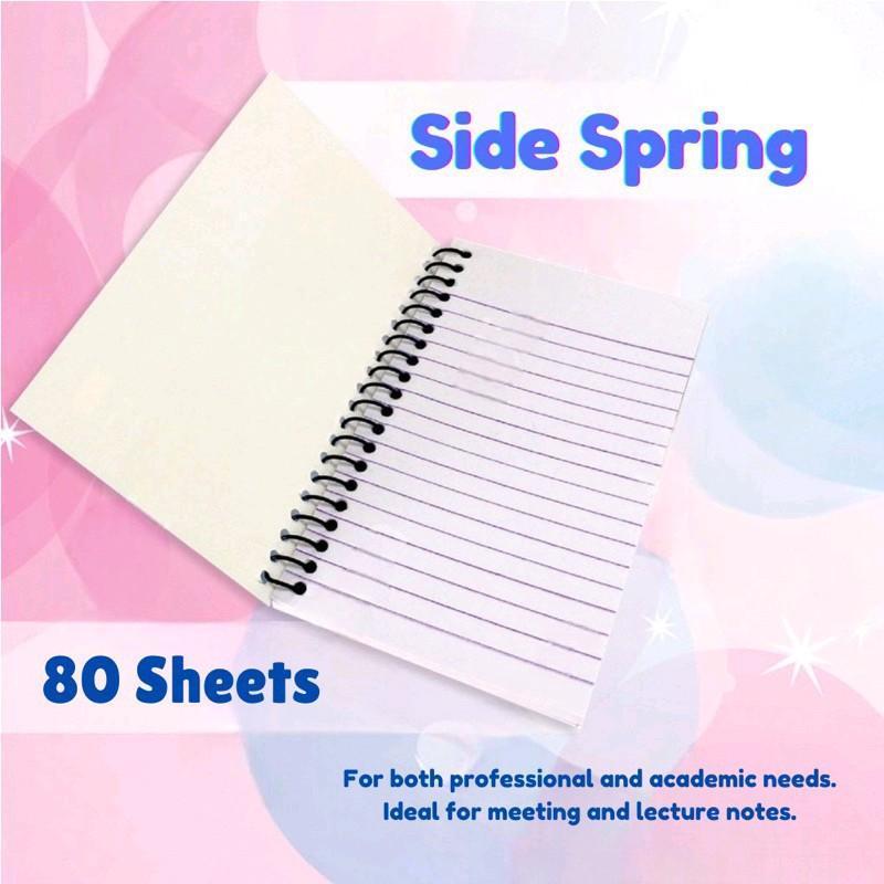 HOST SPIRAL Maliit na Kuwaderno (10 Piraso) Pocket Notebook Panustos sa Paaralan at Opisina