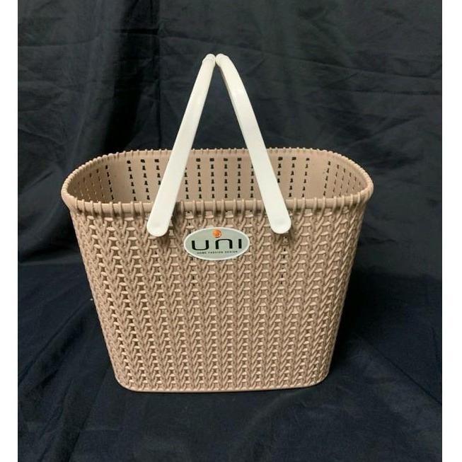 (BUY 2 TAKE 1) Rectangular Basket made of knitted rattan