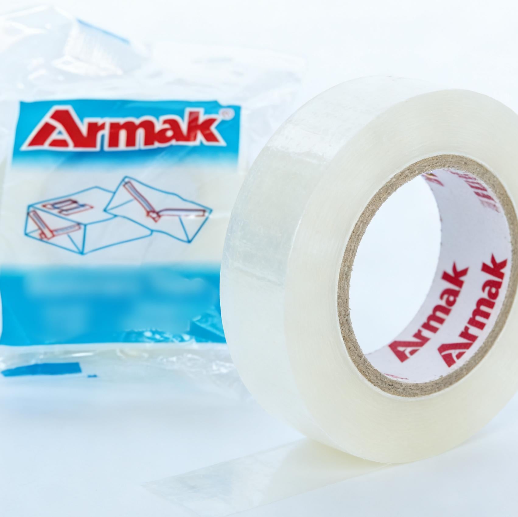 ARMAK 1 pulgadang Adhesive Tape | Multipurpose Scotch Tape para sa Stationery at Packaging