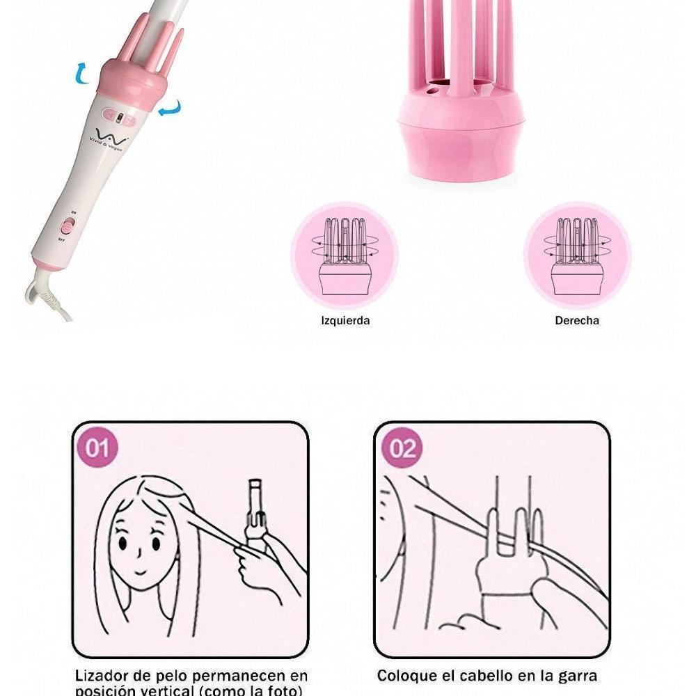 VIVIDO & VOGUA Hair Curling Iron Ceramic Mabilis Uminit na Professional Salon Hair Styling Tool Curler Para sa mga Babae Pinakamabenta PH