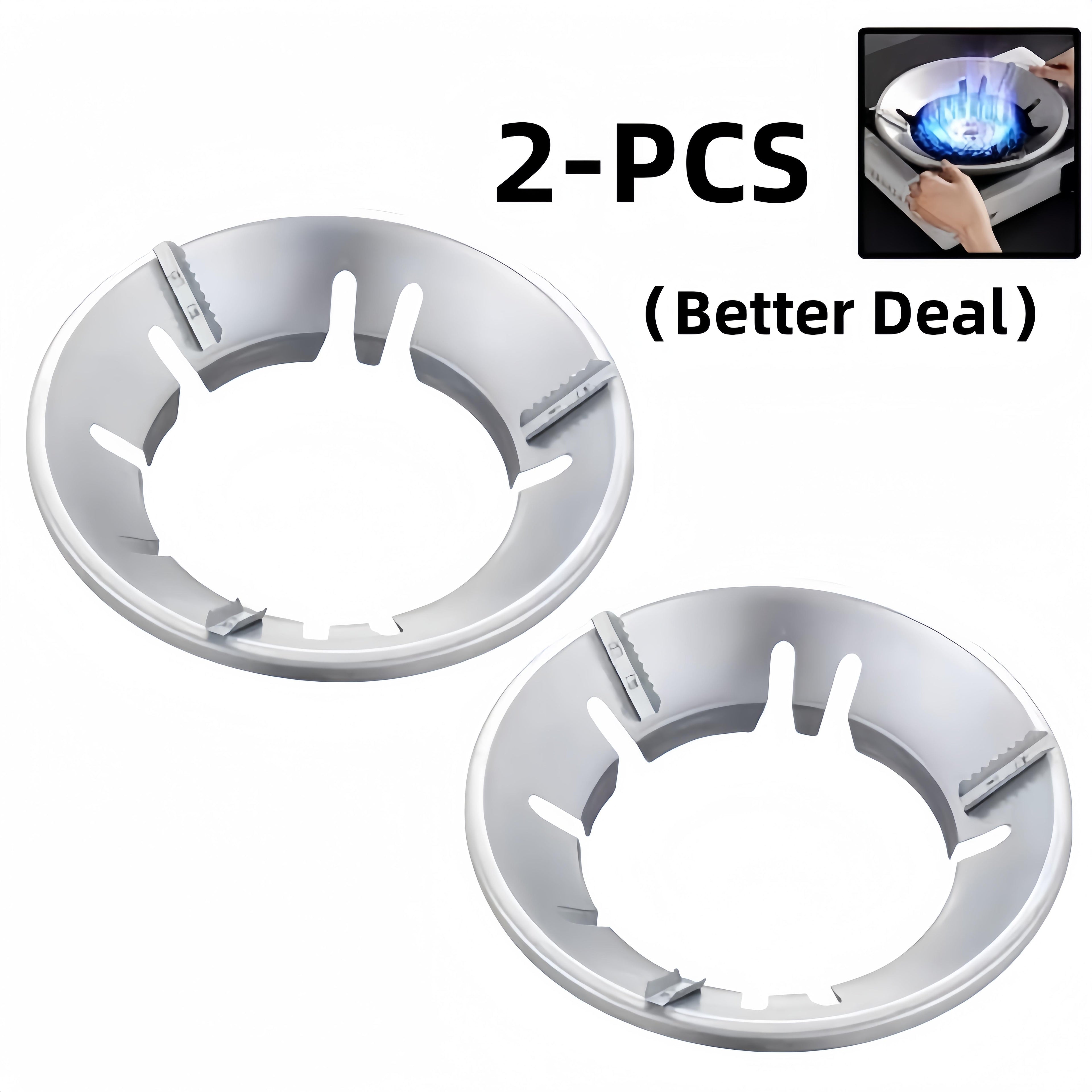 Energy Saving Gas Stove Cover Windproof Disk Windshield Bracket Universal Round 8 claws