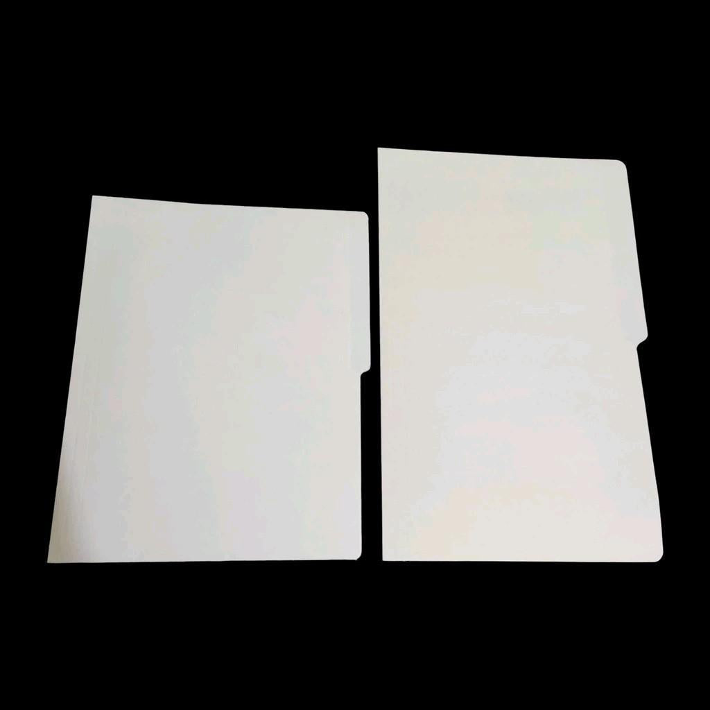 Random Brand 14pt Paper Folders (Short/Long, 100pcs)