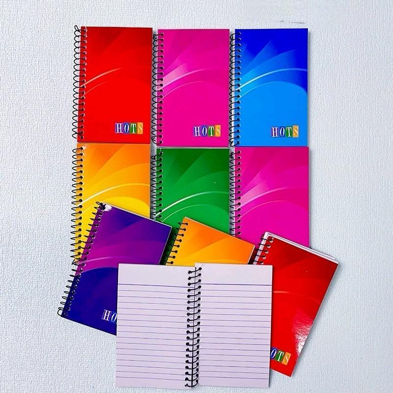 HOST SPIRAL Maliit na Kuwaderno (10 Piraso) Pocket Notebook Panustos sa Paaralan at Opisina
