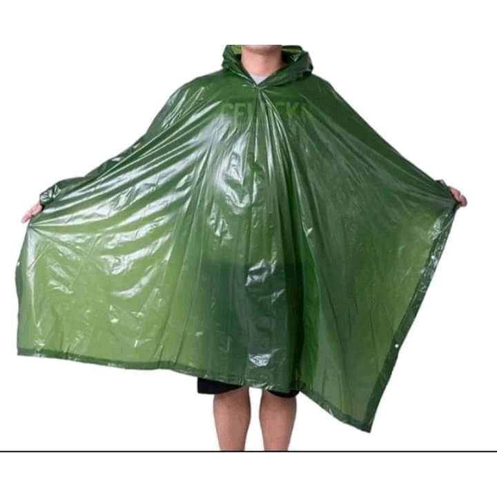 【COD】#892 Lightweight Unisex Rubberized Poncho | Waterproof, Quick-Dry | Outdoor Rainwear
