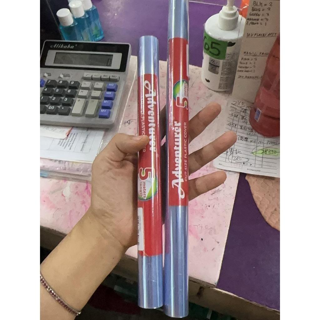 ADVENTURER Clear Waterproof Plastic Book Cover Roll Cut Size School Book Protector Supplies Giveaway Best Seller PH