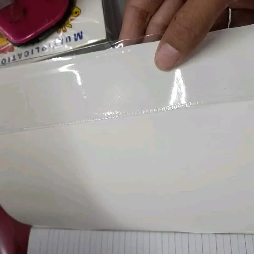 100PCS ADVENTURER ADJUSTABLE NOTEBOOK JACKET Plastic Cover ng Notebook 15cmx21.5cm at ADVENTURER ADJUSTABLE NOTEBOOK 15x21CM (1PC)