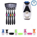 Toothbrush holder and electric toothpaste dispenser Plastic