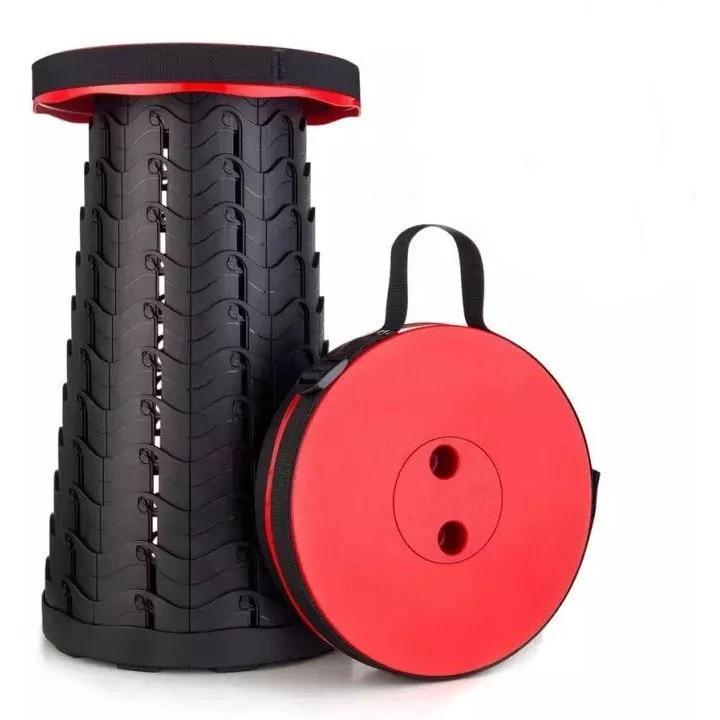 Fishing chair Retractable Folding stool Adjustable Portable Outdoor Travel Household plastic small stool Camping Retractable Stool Portable Lightweight Folding Stools