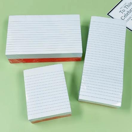 【10 Pads/Ream】Premium Quiz Pad Paper ✨ 80 Leaves per Pad | ½ Lengthwise & ½ Crosswise + ¼ Format | High-Quality, No Bleed Paper for School, Exams & Office Notes